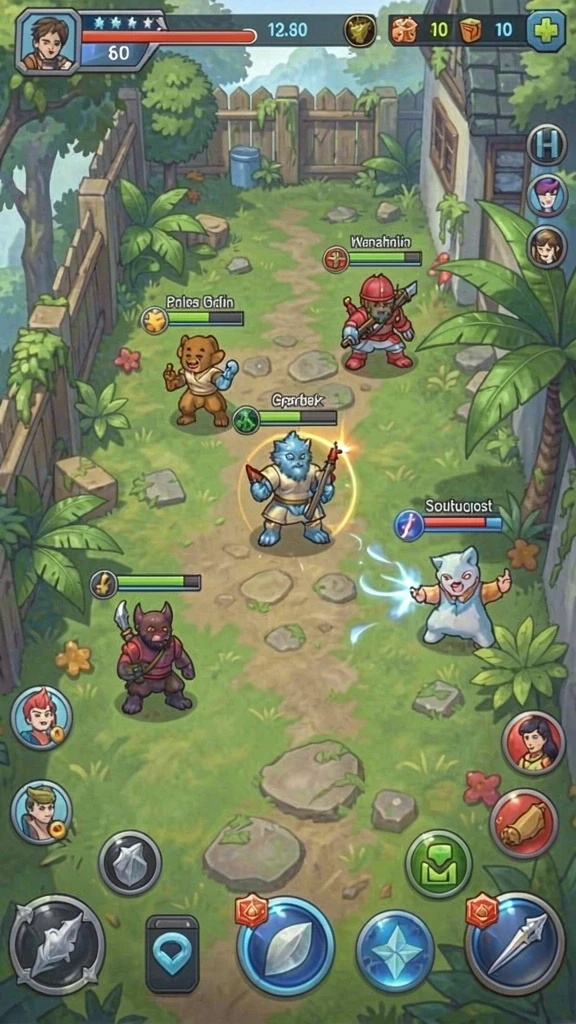 Tangkapan layar dari salah satu level yang menantang di <strong>2757</strong>.
