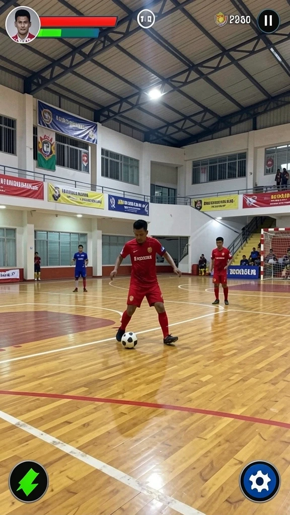 Karakter karakter unik siap untuk dipilih.