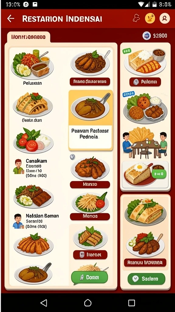 Contoh tantangan QR Code yang harus diselesaikan.