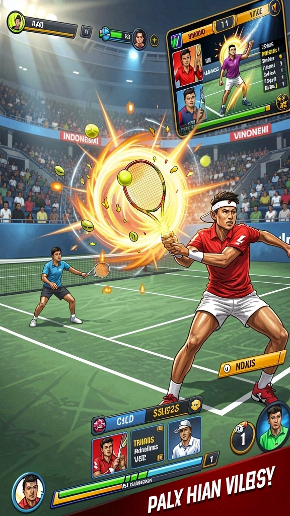 Tampilan mesin slot yang menarik dan berwarna-warni.