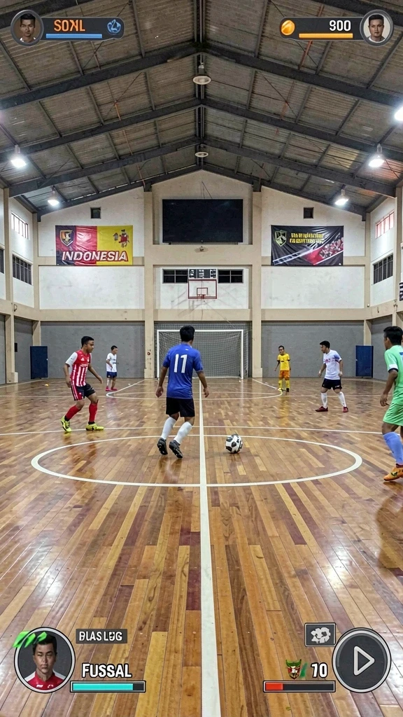 Level permainan yang menantang dan seru.