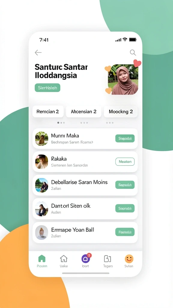 Tampilan antarmuka yang menarik dan user-friendly.