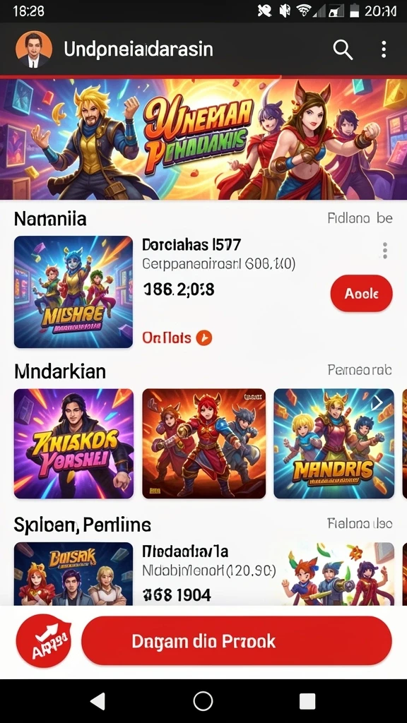 Fitur multiplayer untuk bermain bersama teman.