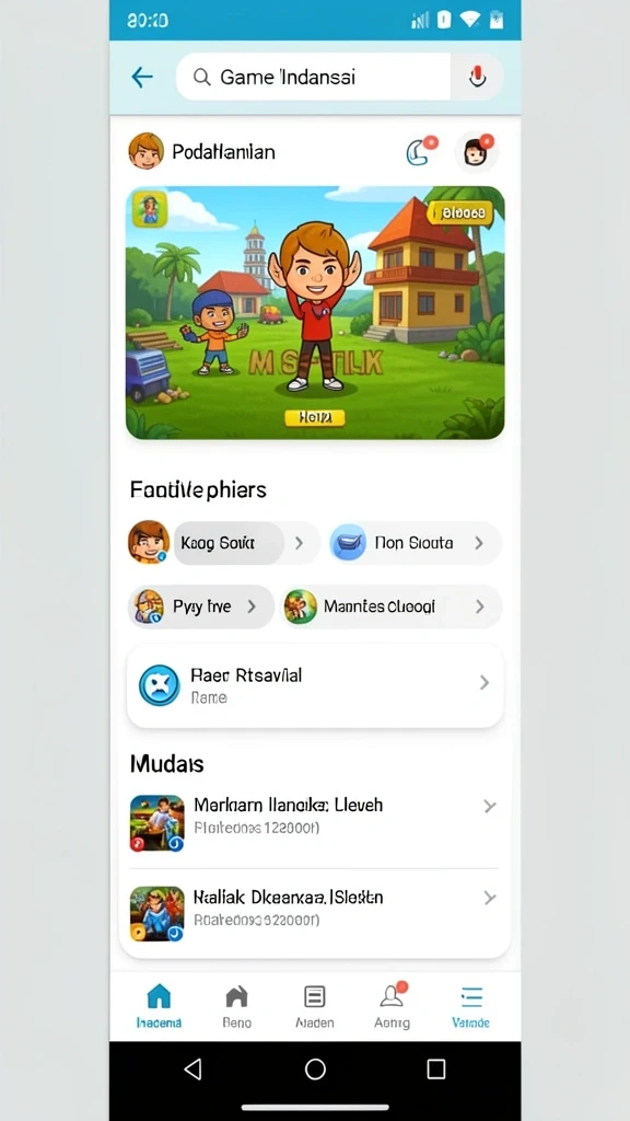 Tampilan antarmuka yang user-friendly dan menarik.