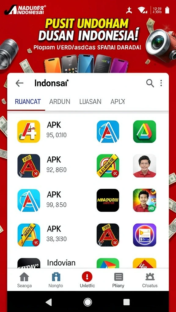 Mode permainan seru yang menantang.