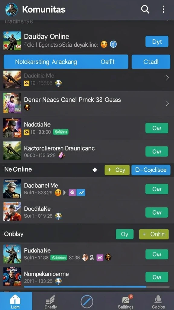 Fitur multi-player untuk bermain bersama teman.