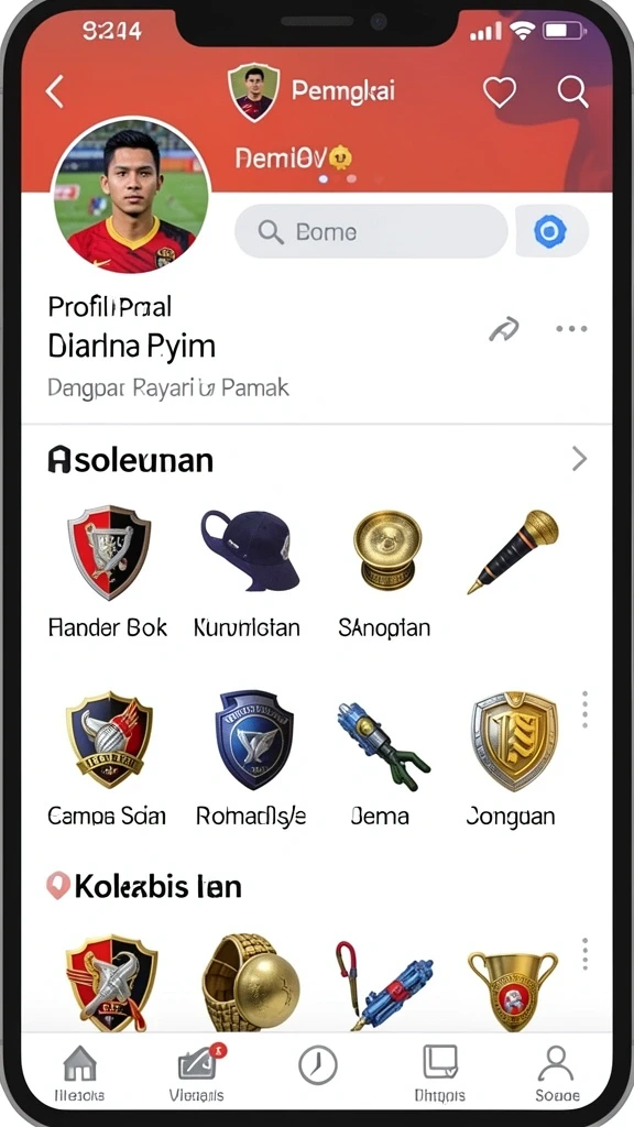 Fitur upgrade yang memukau dan interaktif.
