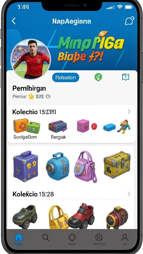 Tampilan antarmuka yang sederhana dan menarik.