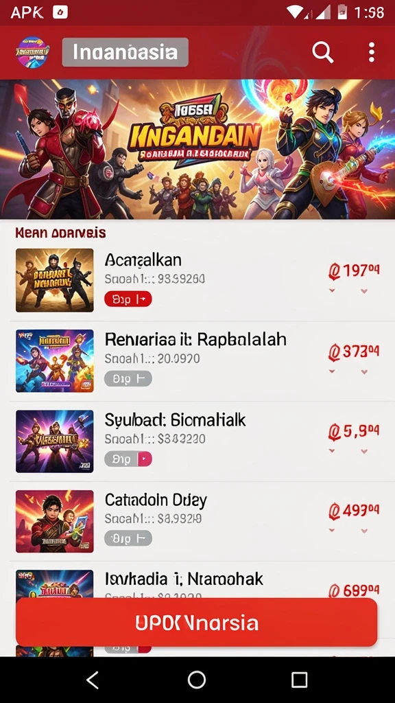 Karakter unik dengan kemampuan menarik.