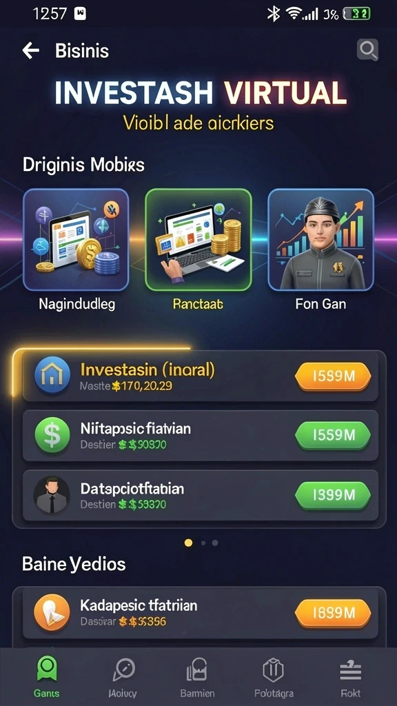 Screenshoot menunjukkan aksi seru di dalam permainan.
