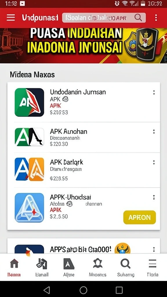 Berbagai karakter unik untuk dipilih.