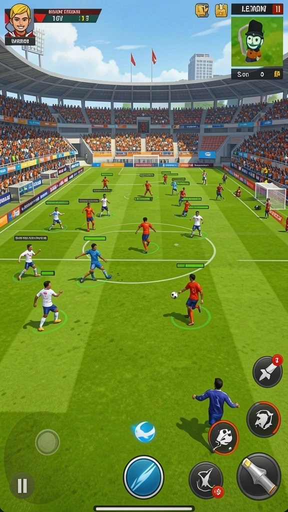 Tampilan awal game yang menarik dan memukau.