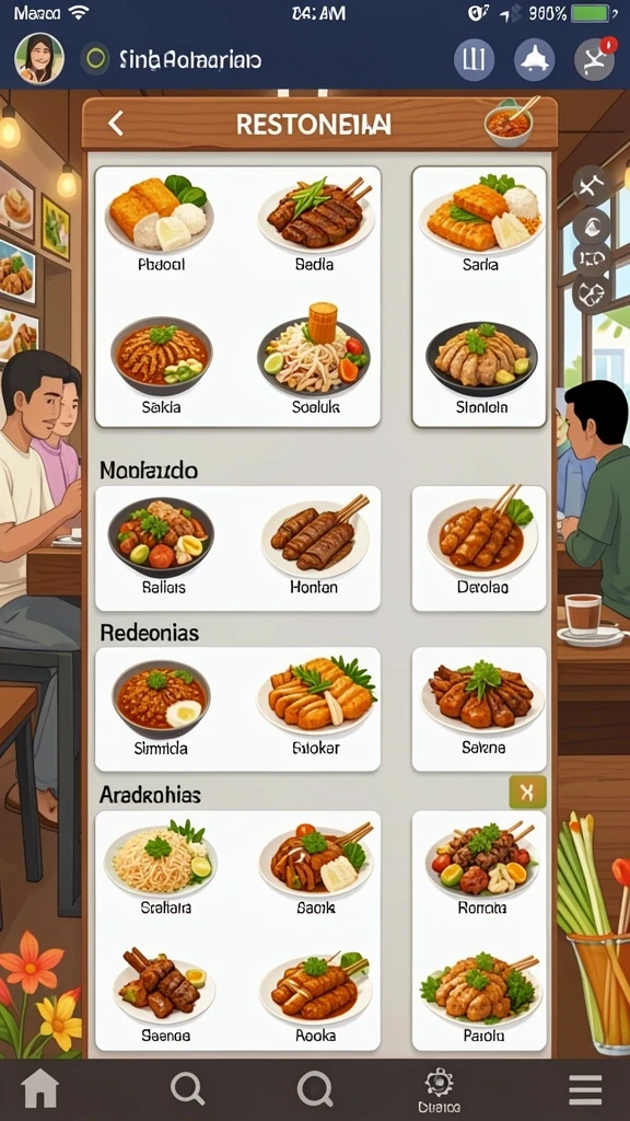 Fitur notifikasi yang selalu memberi informasi terbaru.