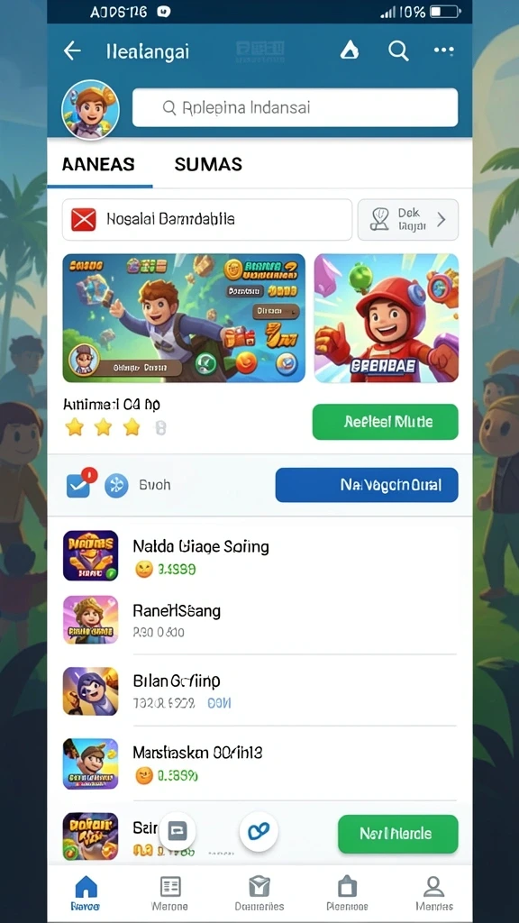 Fitur interaksi komunitas yang membuat bermain lebih seru.