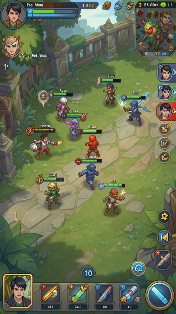 Gambaran gameplay yang penuh aksi dan tantangan.