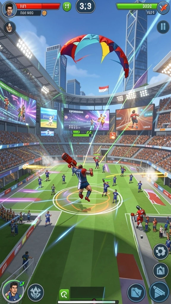 Fitur multiplayer yang menambah keseruan bermain.
