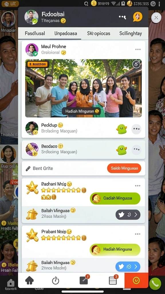 Tampilan antarmuka yang menarik dan mudah digunakan.