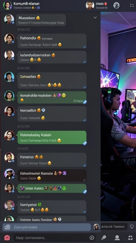Berbagai pilihan permainan yang menggembirakan.