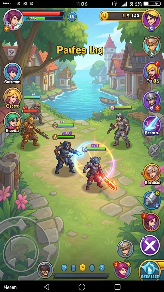 Screenshoot kedua menampilkan mode multiplayer yang menarik.