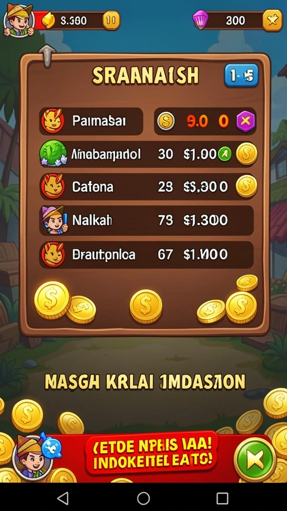 Karakter unik dengan kemampuan berbeda.