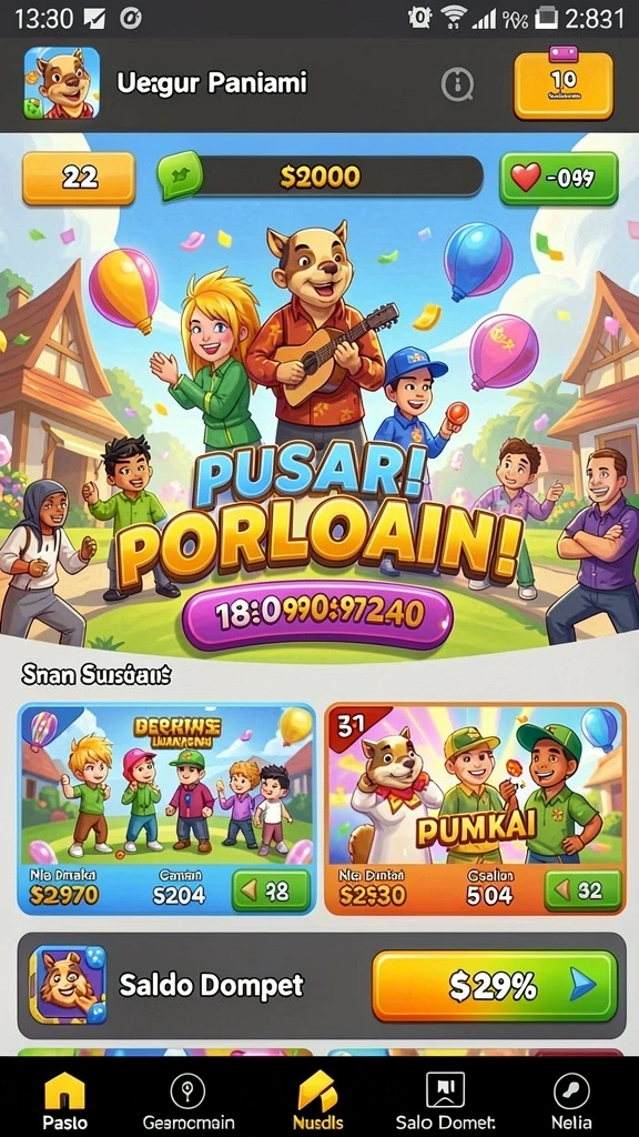 Misi yang beragam dan menantang untuk diselesaikan.
