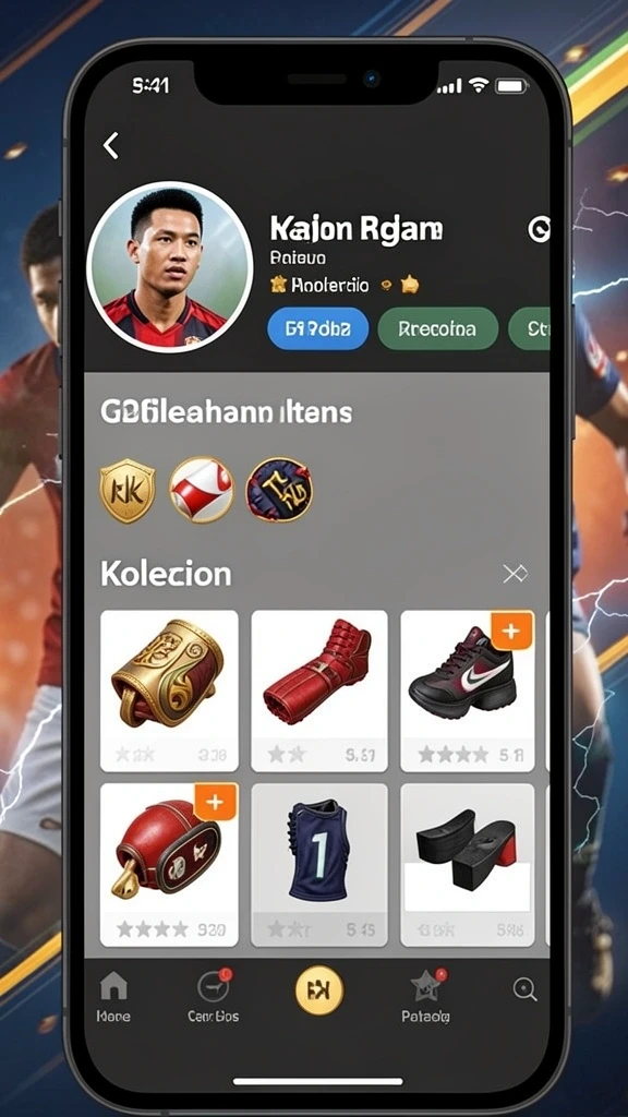 Screenshot yang menunjukkan tampilan utama permainan OH222.