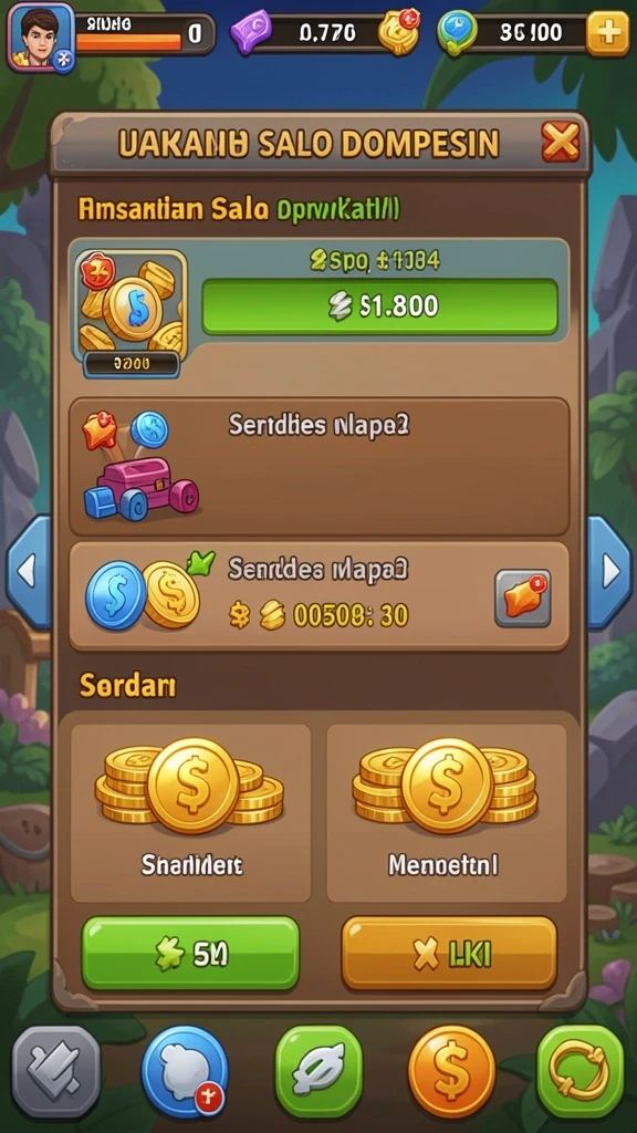Tampilan awal yang menarik dan intuitif.
