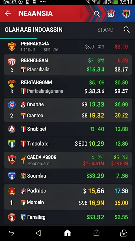 Momen penuh aksi dalam permainan.
