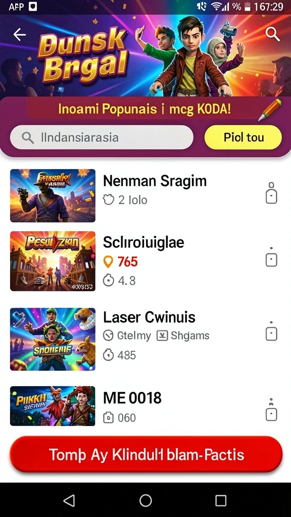 Menunjukkan mode permainan yang baru dan menantang.