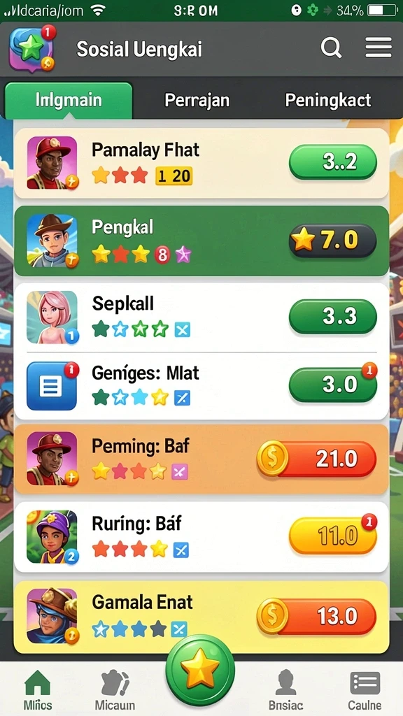 Ragam permainan yang bervariasi untuk semua pemain.