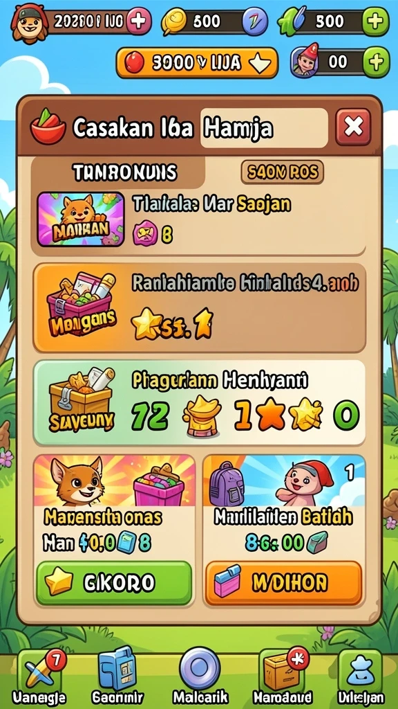 Tangkapan layar menampilkan misi yang penuh aksi.
