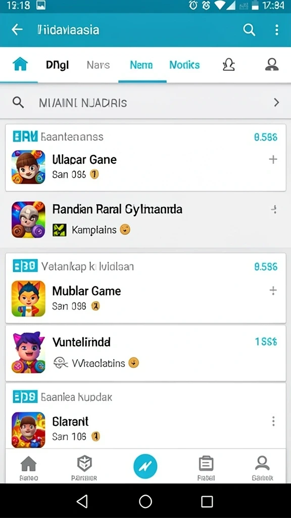 Tampilan antarmuka yang intuitif dan mudah digunakan.