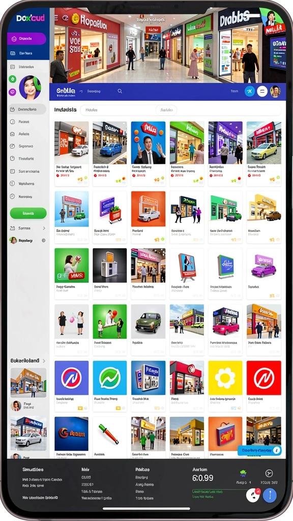 Tampilan antarmuka yang menarik dan user-friendly.